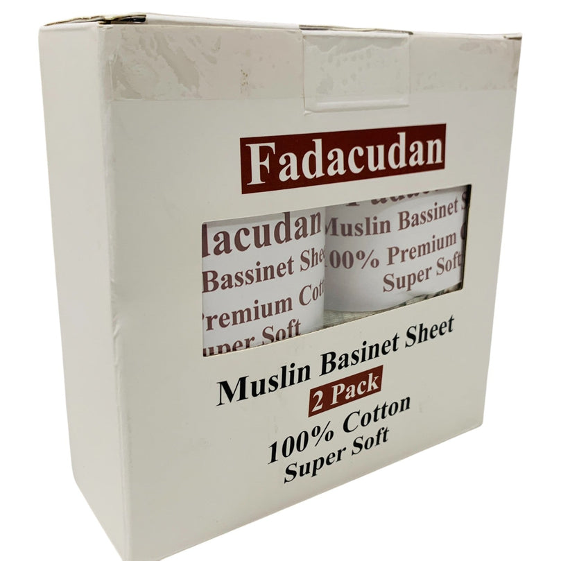 Fadacudan-Muslin-Bassinet-Sheet-Roman-Green-&-Botanical-Leaf-1-1