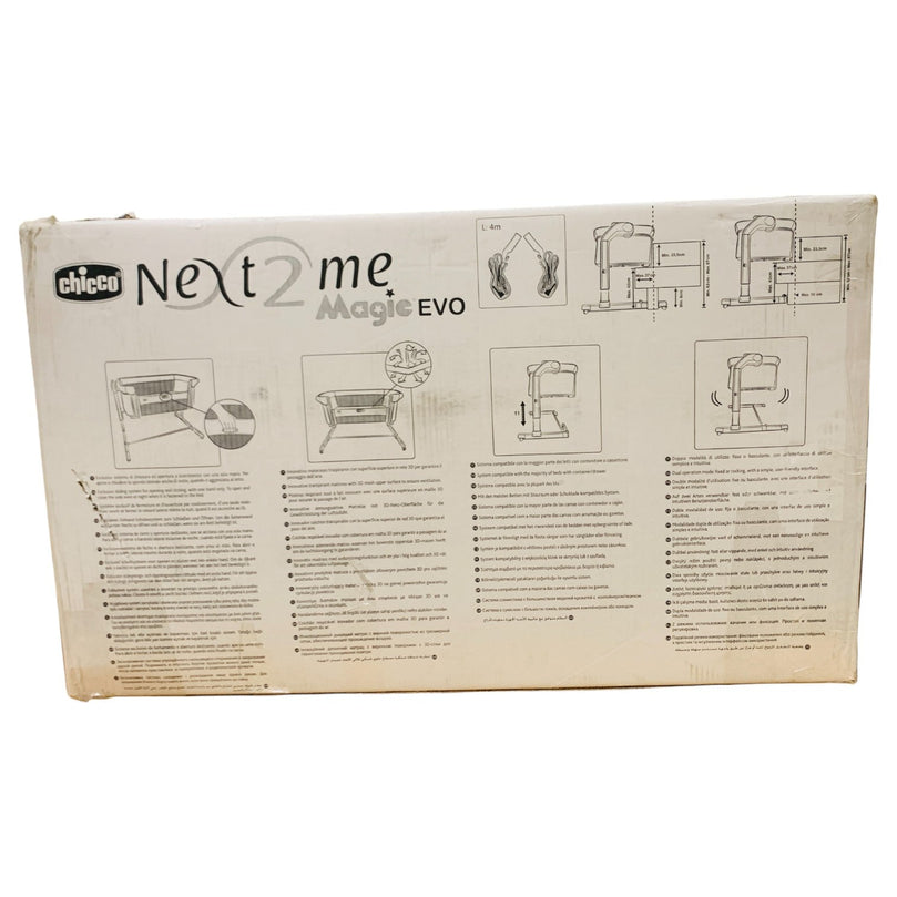 Chicco-Next2Me-Magic-Evo-Co-sleeping-Crib-Dark-Grey-1-4