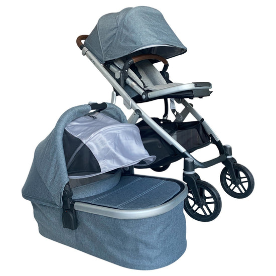 uppababy uae Uppababy - Vista V2 Stroller & Carrycot - Grey | Shop used Strollers in UAE