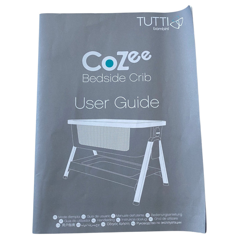 Tutti-Bambini-CoZee-Air-Bedside-Crib/Co-Sleeper-Rocker-Oak-&-Charcoal-5-5