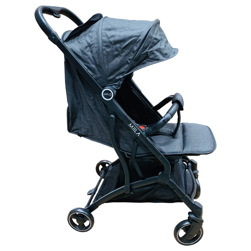 Miila-Travel-Stroller-and-Adapter-Black-1-3