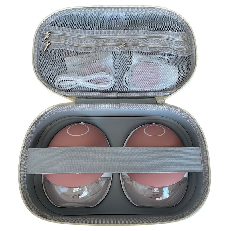 Momcozy-Mobile-Flow-Hands-Free-Breast-Pump-|-M9-White-1-2