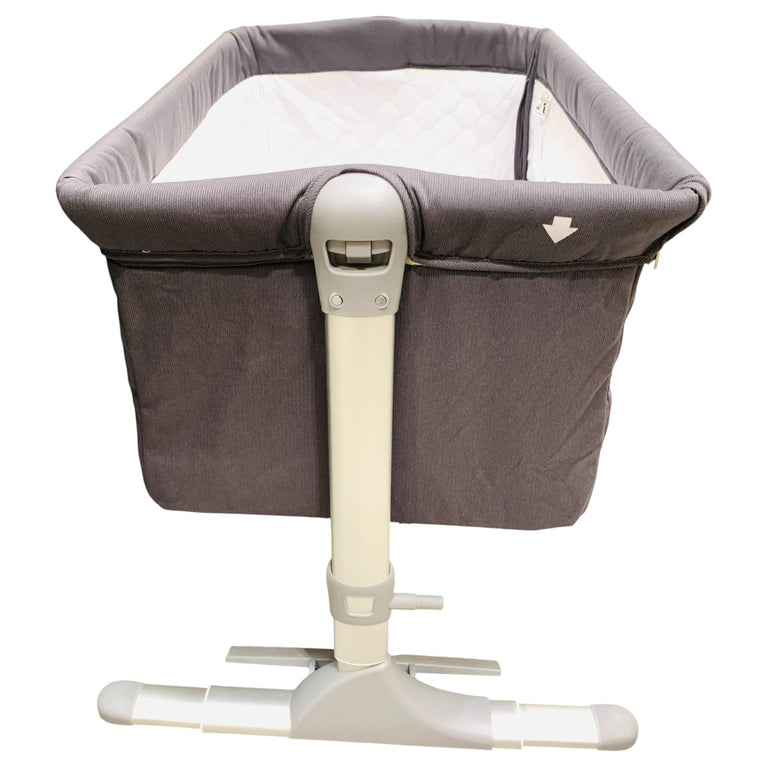 Jikel-Nova-Baby-Bedside-Crib-Dark-Grey-1-6