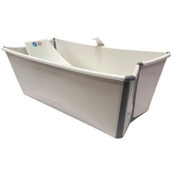 Stokke-Flexibath-Foldable-Bath-Tub-With-Newborn-Support-White-&-Grey-5-1