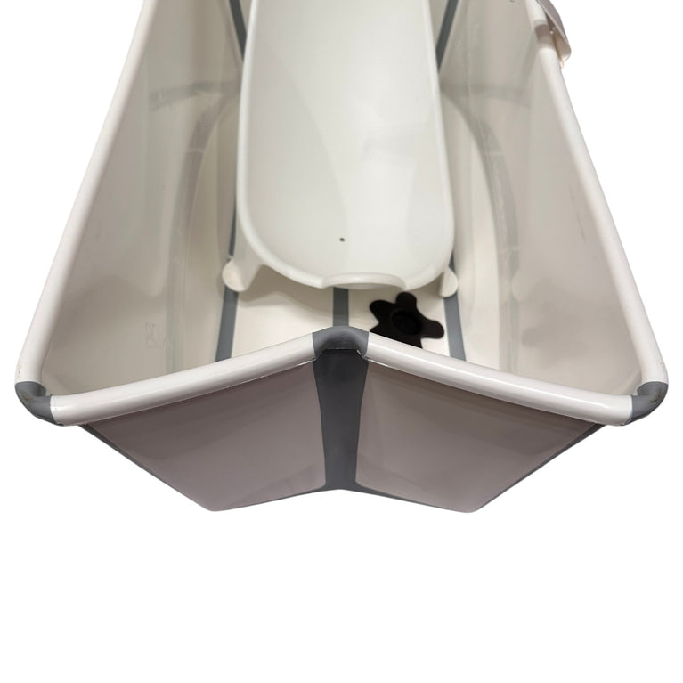 Stokke-Flexibath-Foldable-Bath-Tub-With-Newborn-Support-White-&-Grey-5-5