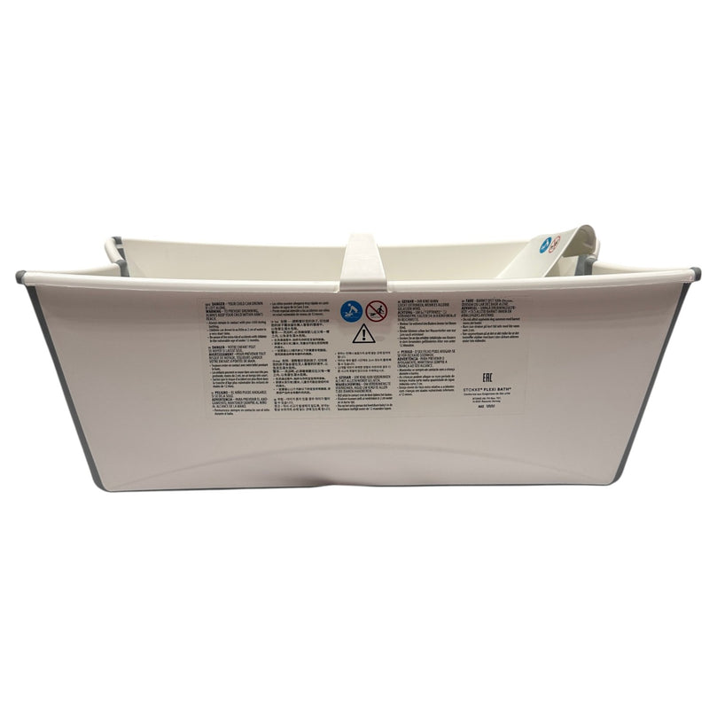 Stokke-Flexibath-Foldable-Bath-Tub-With-Newborn-Support-White-&-Grey-5-9