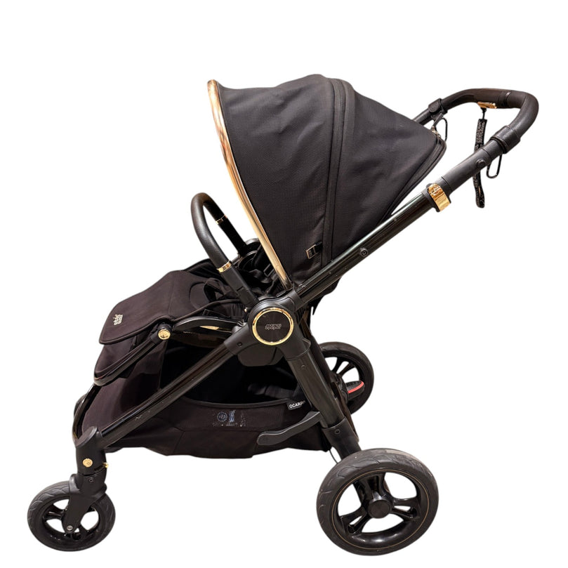 Mamas-&-Papas-Ocarro-Signature-Edition-Jewel-Pushchair-(Black-Diamond)-&-Carry-Cot-(Midnight-Blue)-1-5