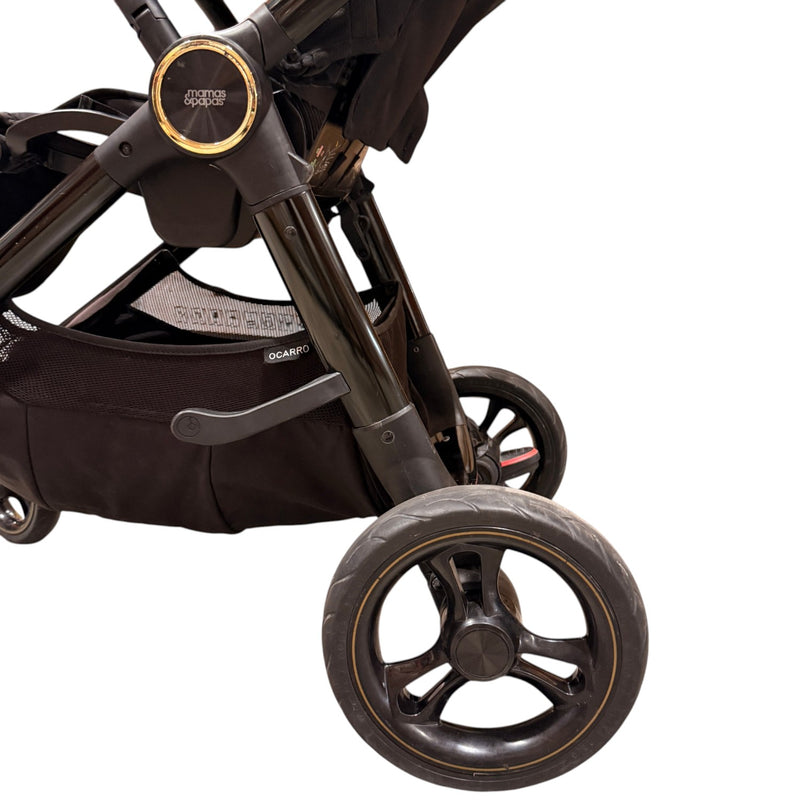 Mamas-&-Papas-Ocarro-Signature-Edition-Jewel-Pushchair-(Black-Diamond)-&-Carry-Cot-(Midnight-Blue)-1-8