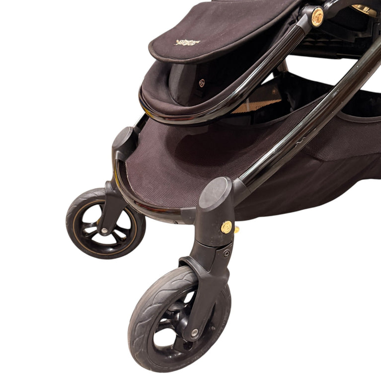 Mamas-&-Papas-Ocarro-Signature-Edition-Jewel-Pushchair-(Black-Diamond)-&-Carry-Cot-(Midnight-Blue)-1-9