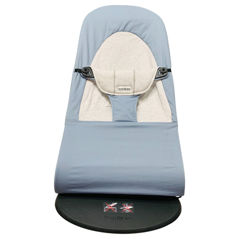 BabyBjörn-Bouncer-Balance-Soft-Woven-Jersey-Blue/Grey-1-3