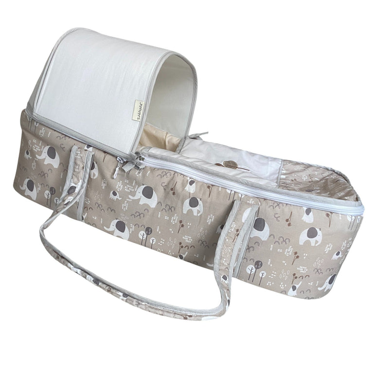 Juniors-Jesse-Printed-Carry-Cot-with-Canopy-Elephant-2-1