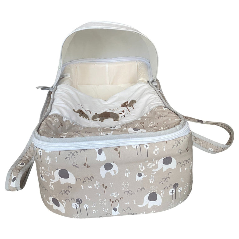 Juniors-Jesse-Printed-Carry-Cot-with-Canopy-Elephant-2-5