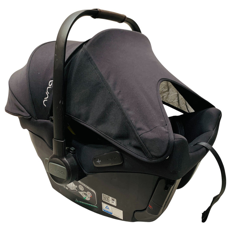 Nuna-Pipa-Urbn-Baby-Car-Seat-with-Canopy-Black-1-1