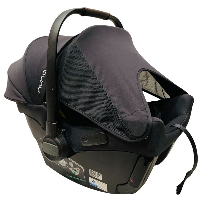 Nuna-Pipa-Urbn-Baby-Car-Seat-with-Canopy-Black-1-1