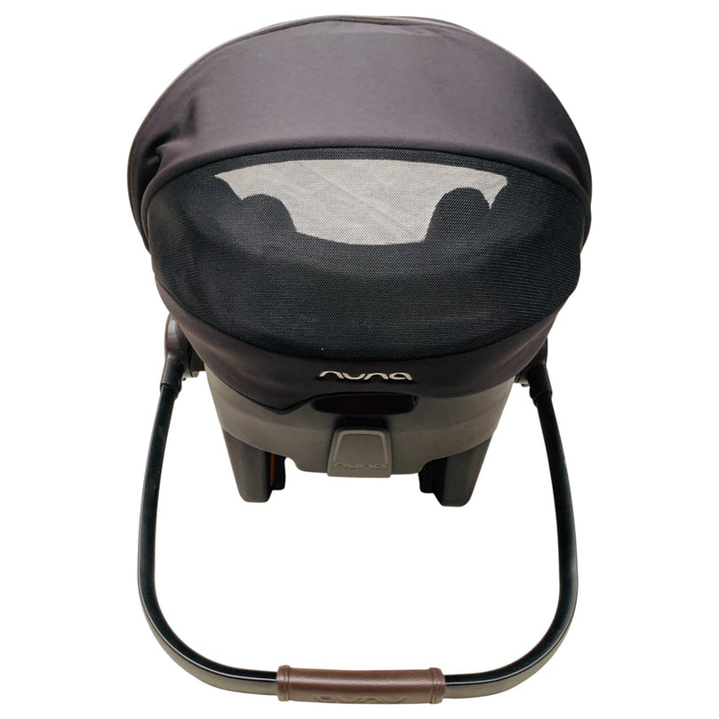Nuna-Pipa-Urbn-Baby-Car-Seat-with-Canopy-Black-1-5