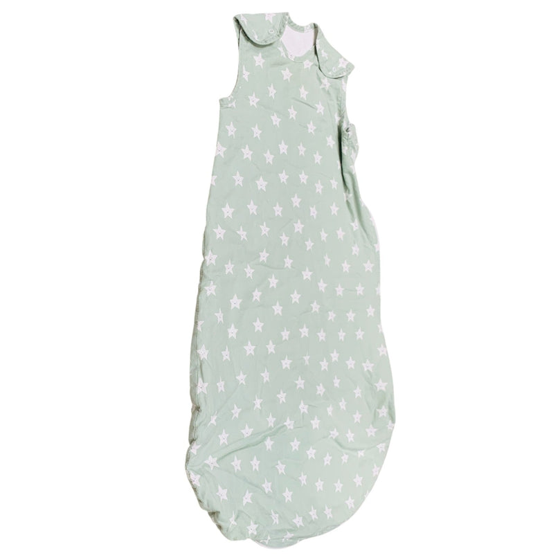 John-Lewis-Sleeping-bag-1-Tog-Green-with-White-Stars-1-1