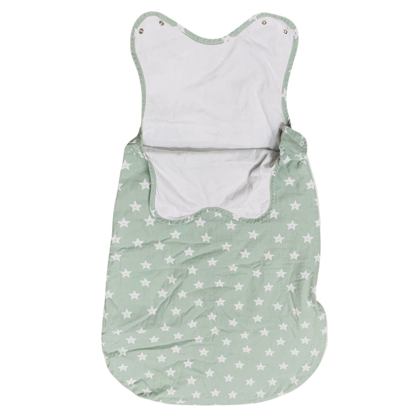 John-Lewis-Sleeping-bag-1-Tog-Green-with-White-Stars-1-5