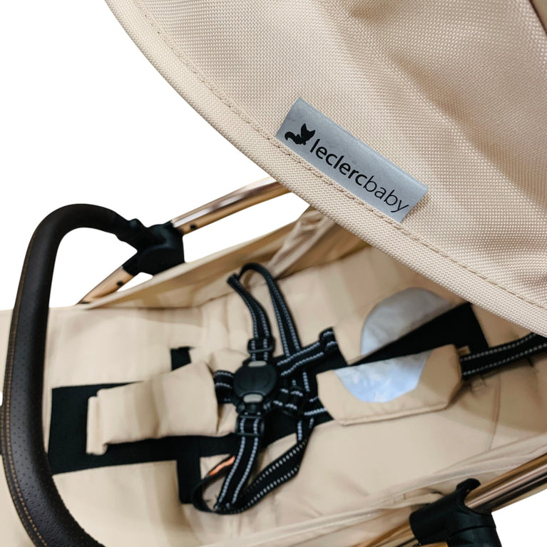 Leclerc-Baby-Influencer-Stroller-Sand-Chocolate-1-5