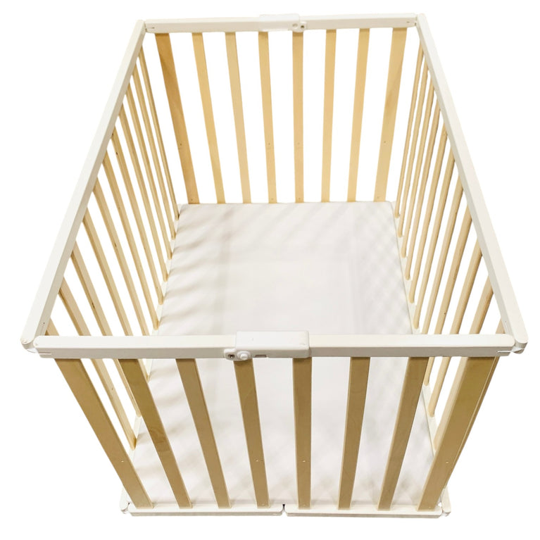 Roba-Wooden-Folding-Playpen-(Two-Tone)-1-3
