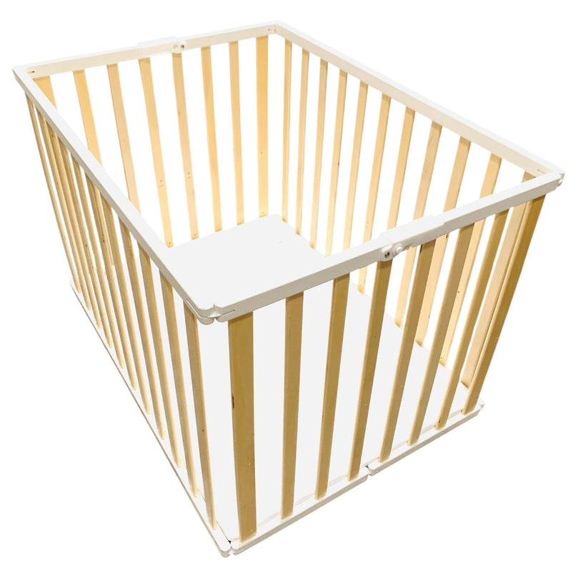 Roba-Wooden-Folding-Playpen-(Two-Tone)-1-4