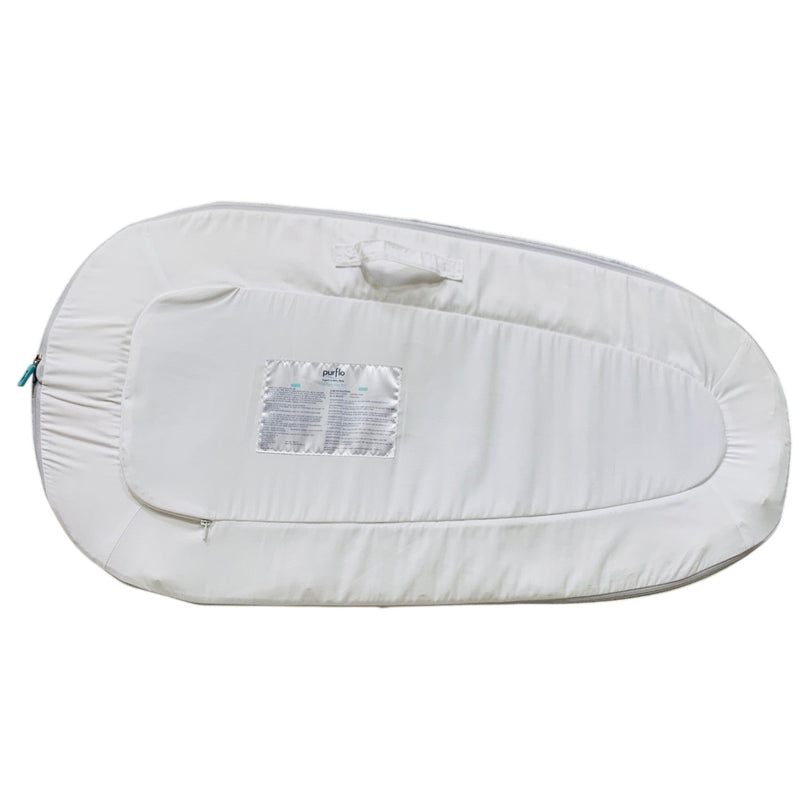 Purflo-Sleep-Tight-Breathable-Baby-Bed-Minimal-Grey-1-6