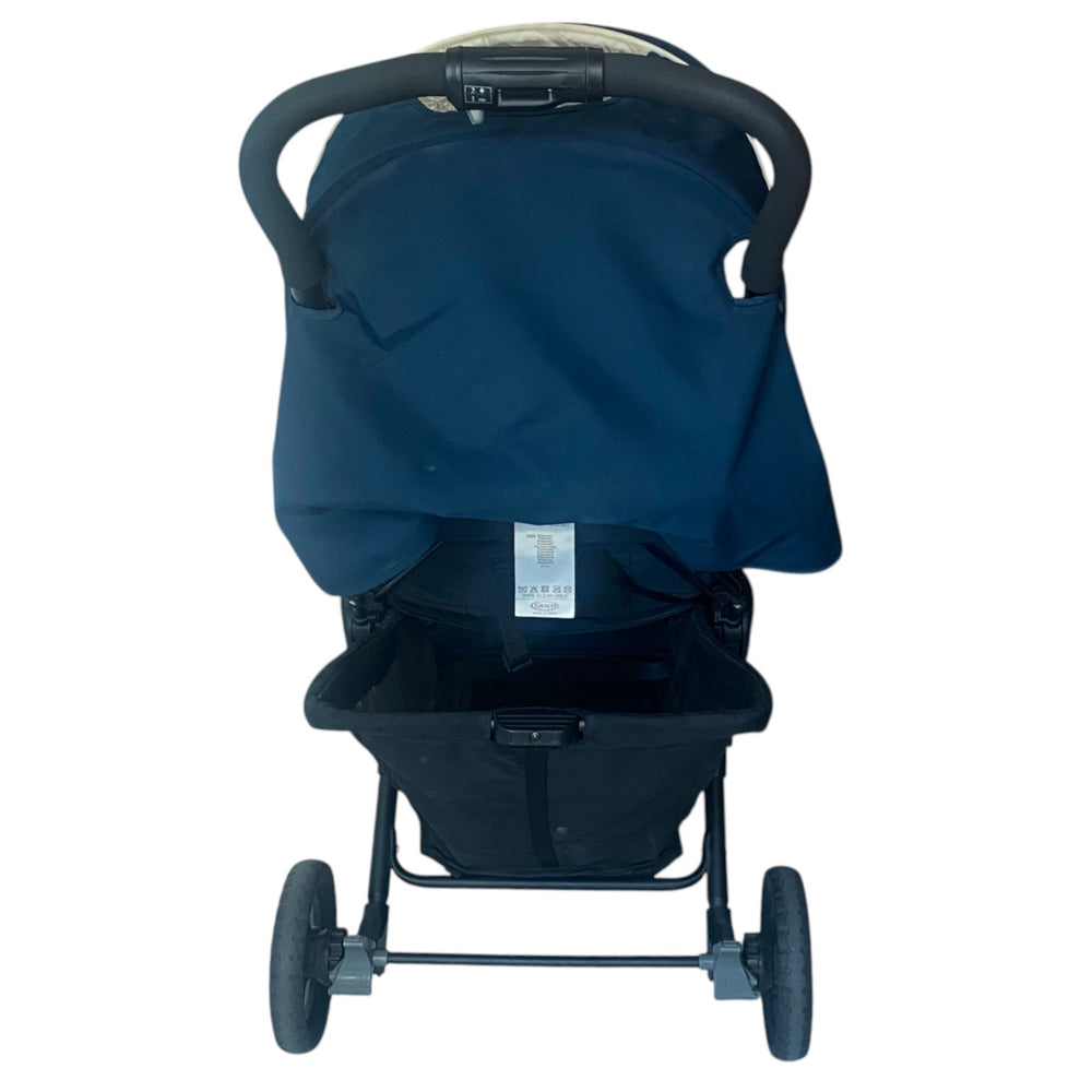 blue graco double stroller Graco Eclipse Stadium Duo Twin Stroller - Blue | Shop used Strollers in UAE