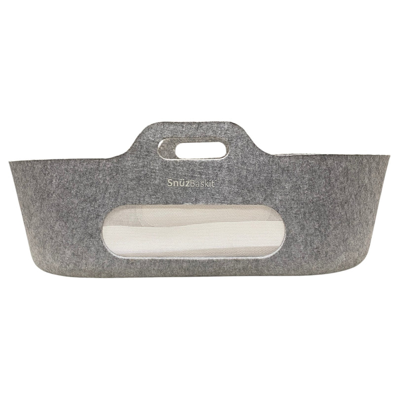 Snuz-Baskit-Moses-Basket-w/-Mattress-&-Stand-Set-Dark-Grey-4-2