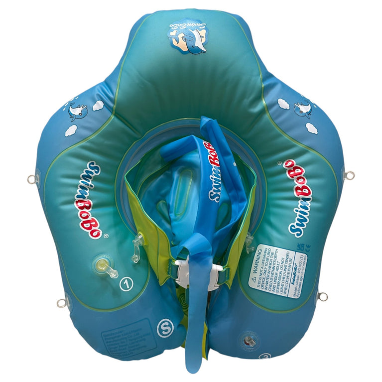 Swim-Bobo-Inflatable-Baby-Swim-Float-with-Sun-Canopy-Blue-(3-12-Months)-1-3