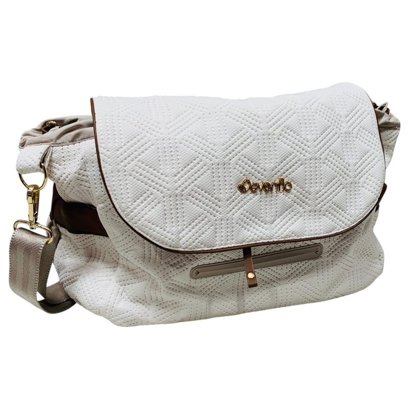 Evenflo-Diaper-Bag-White/Brown-1-4
