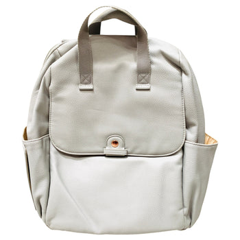 Babymel-Robyn-Convertible-Diaper-Bag-Vegan-Leather-Grey-1-2