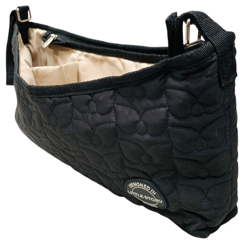 Little-Story-Premium-Stroller-Bag-Quilted-Black-1-3