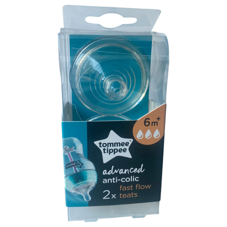 Tommee-Tippee-Advanced-Anti-Colic-Baby-Bottle-Teats---6m+-1-2