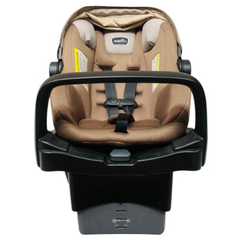 Evenflo-Pivot-Modular-Infant-Car-Seat-Desert-Tan-1-2