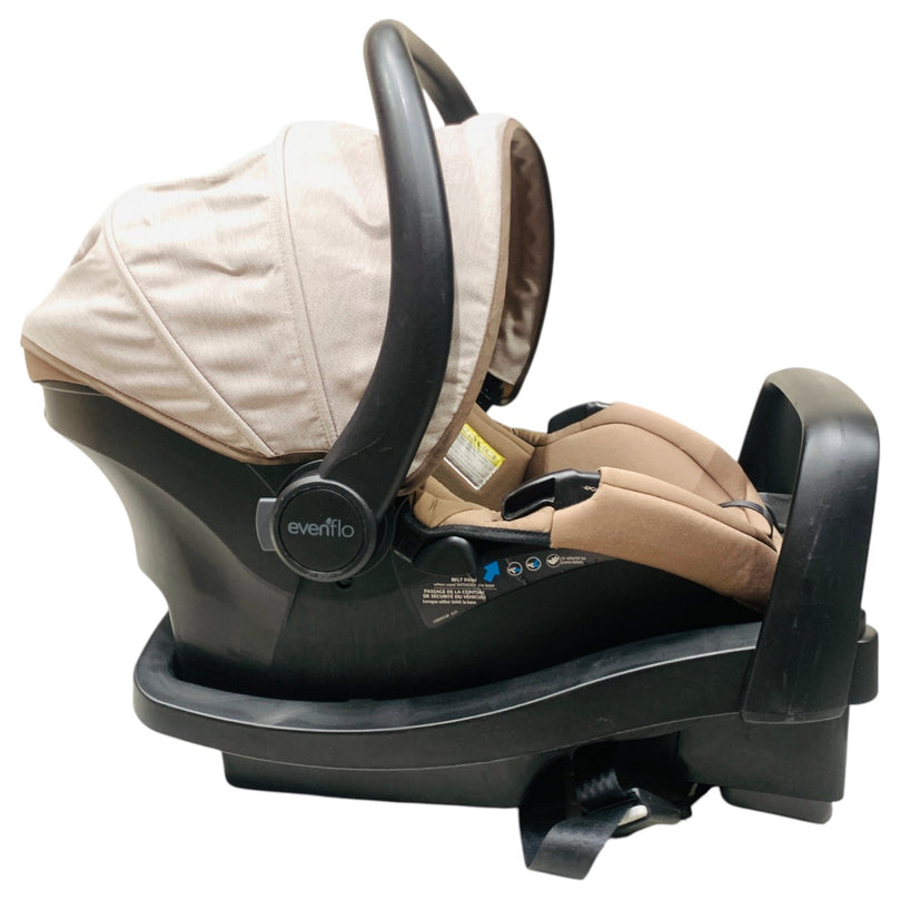 Evenflo-Pivot-Modular-Infant-Car-Seat-Desert-Tan-1-4
