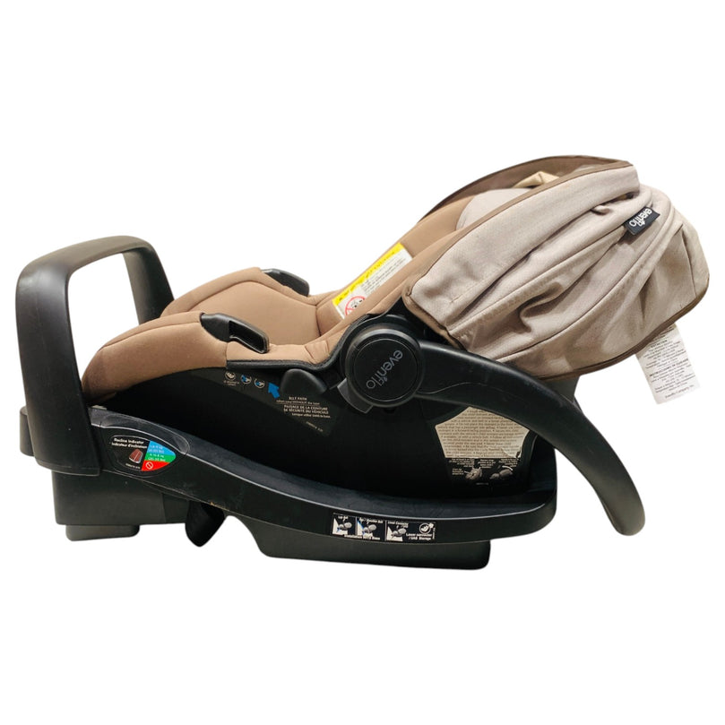 Evenflo-Pivot-Modular-Infant-Car-Seat-Desert-Tan-1-5