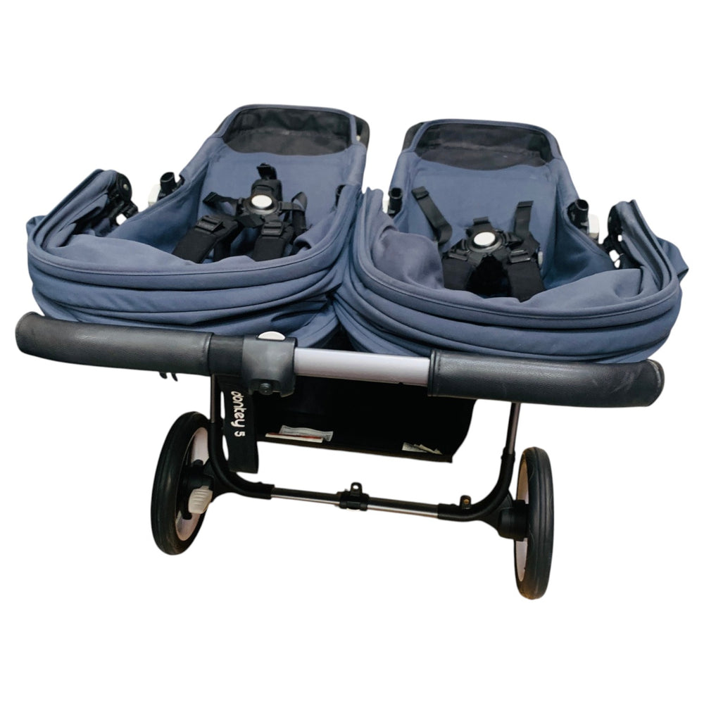 bugaboo twin buggy Bugaboo Donkey 5 Twin stroller | Shop used Strollers in UAE