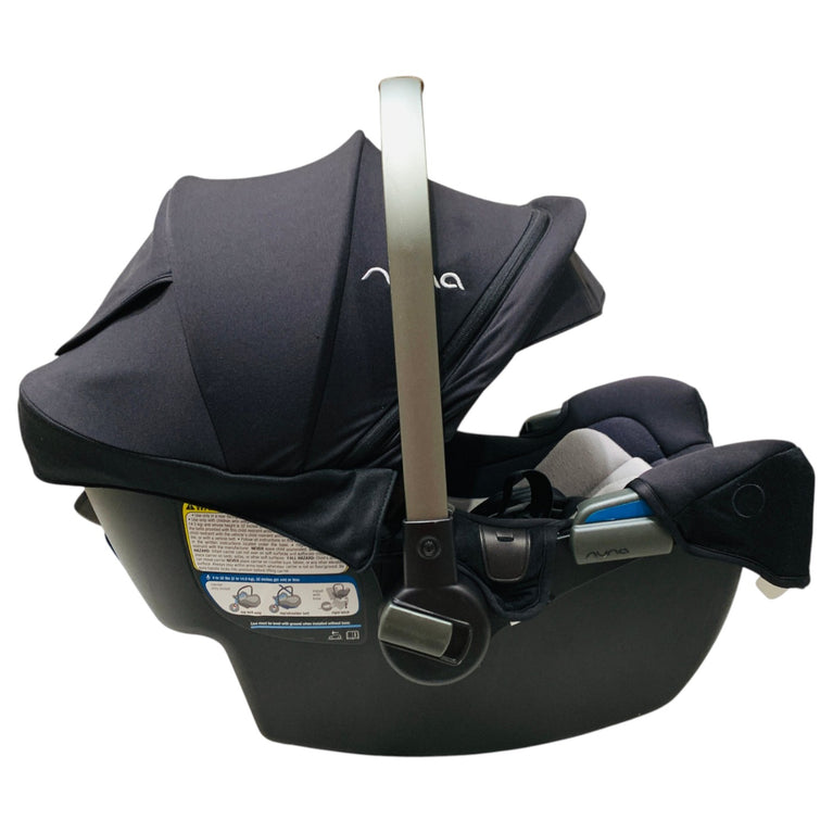 Nuna-Pipa-Urbn-Baby-Car-Seat-with-Canopy-Black-2-3