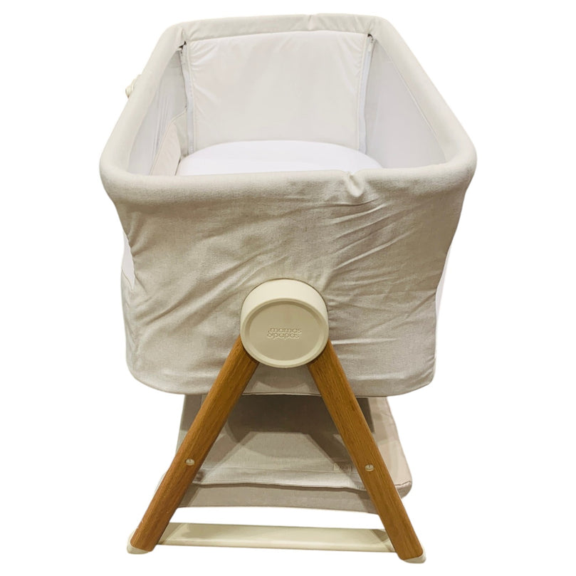Mamas-&-Papas-Lua-Bedside-Crib-Beige-2-6