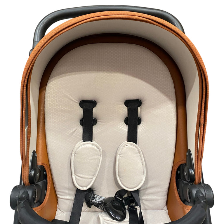 Mima-Xari-Max-2-in-1-Convertible-Stroller-+-Bassinet-Camel-/-Black-4-4