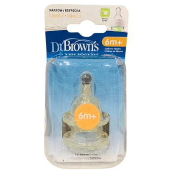 Dr.-Brown's-Silicone-Narrow-Options+-Nipple-Level-3-1-1