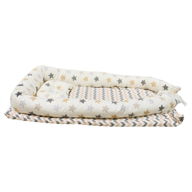 Bumble-&-Bird-Portable-Baby-Nest-With-Pillow-–-Stars-1-4
