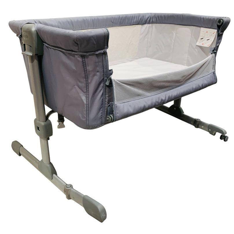 Chicco-Next2Me-Essential-Co-Sleeping-Crib-Grey-1-1