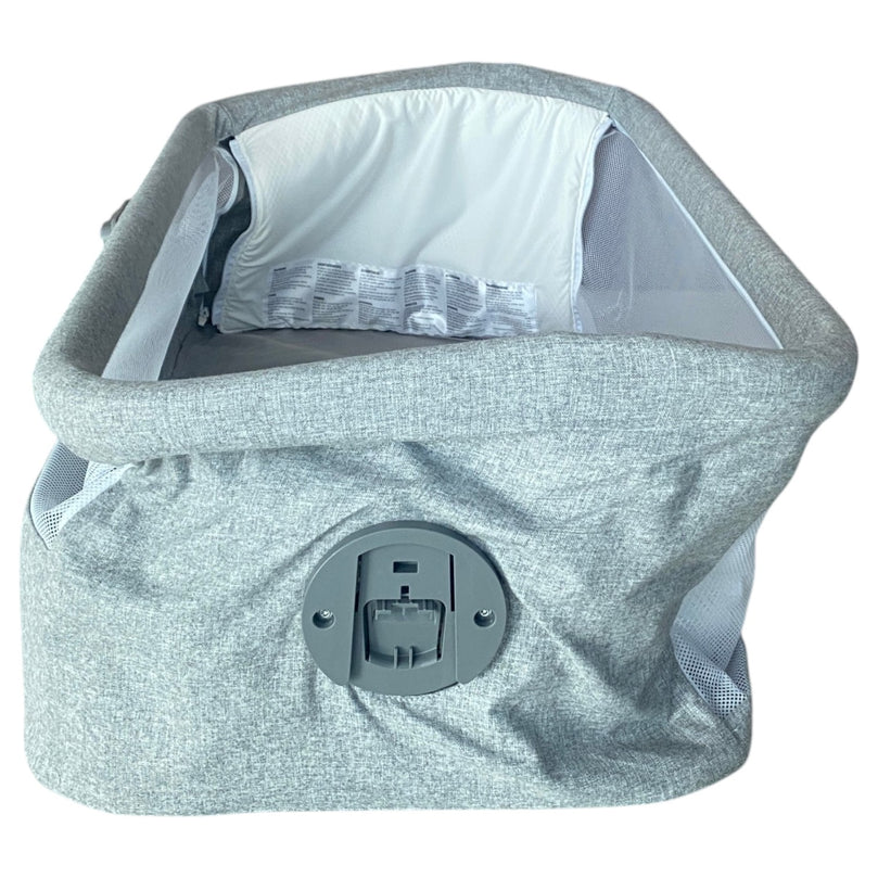 Mamas-&-Papas-Lua-Bedside-Crib-Grey-3-3