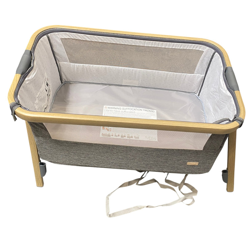 Tutti-Bambini-CoZee-Air-Bedside-Crib/Co-Sleeper-Rocker-Oak-&-Charcoal-4-14