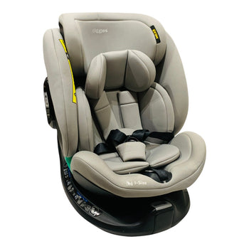 Giggles-Delaney-360-i-Size-Car-Seat-Nobel-Grey-1-1