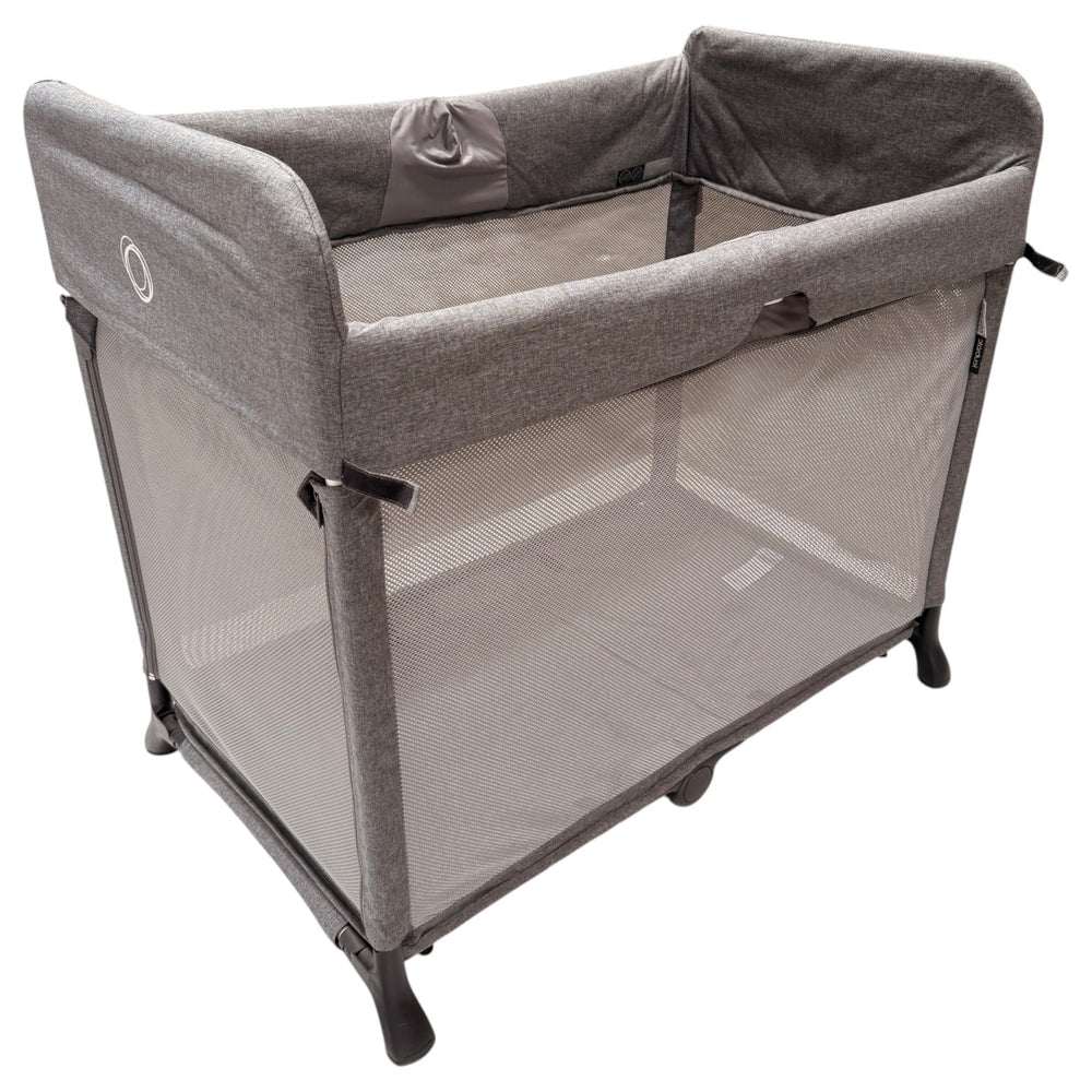 Bugaboo Stardust Pop-Up Travel Cot Playard - Grey Melange | Shop used Bassinets in UAE
