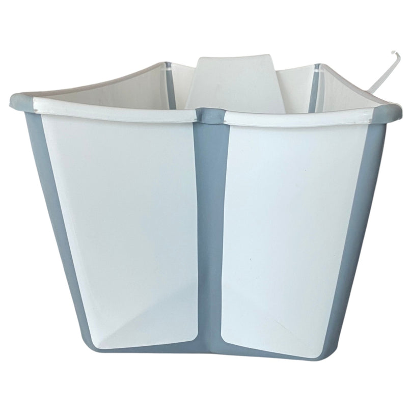 Stokke-Flexibath-Foldable-Bath-Tub-With-Newborn-Support-White-&-Grey-4-6