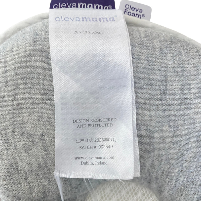 Clevamama-ClevaFoam-Head-Support-Infant-Pillow-White-1-4