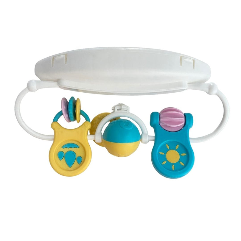 Fisher-Price-Portable-Baby-Chair-Sit-Me-Up-Floor-Seat-with-Snack-Tray-and-Toy-Bar-Rainbow-Sprinkles-1-10