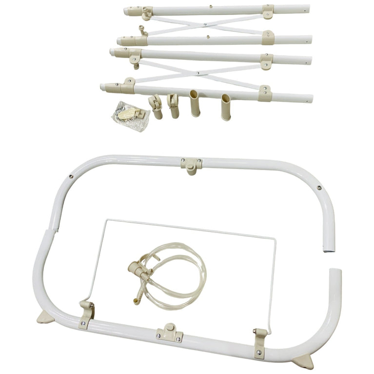 Jikel-Ripple-Standing-Bath-&-Changing-Table-Beige-2-9